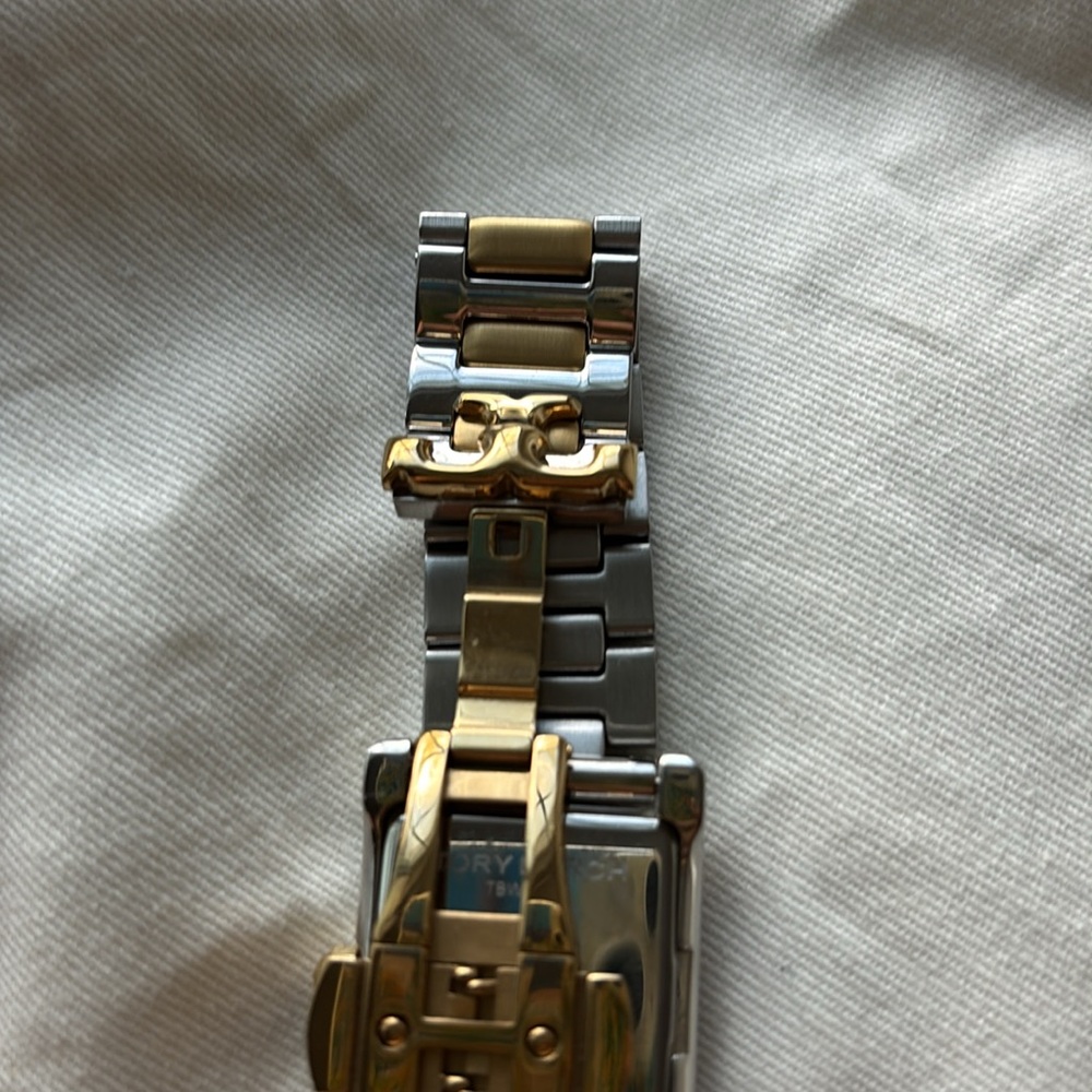 Tory Burch The Eleanor Two-Tone Stainless Steel Bracelet Watch 24mm - Picture 8 of 15